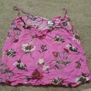Old navy flower tank top